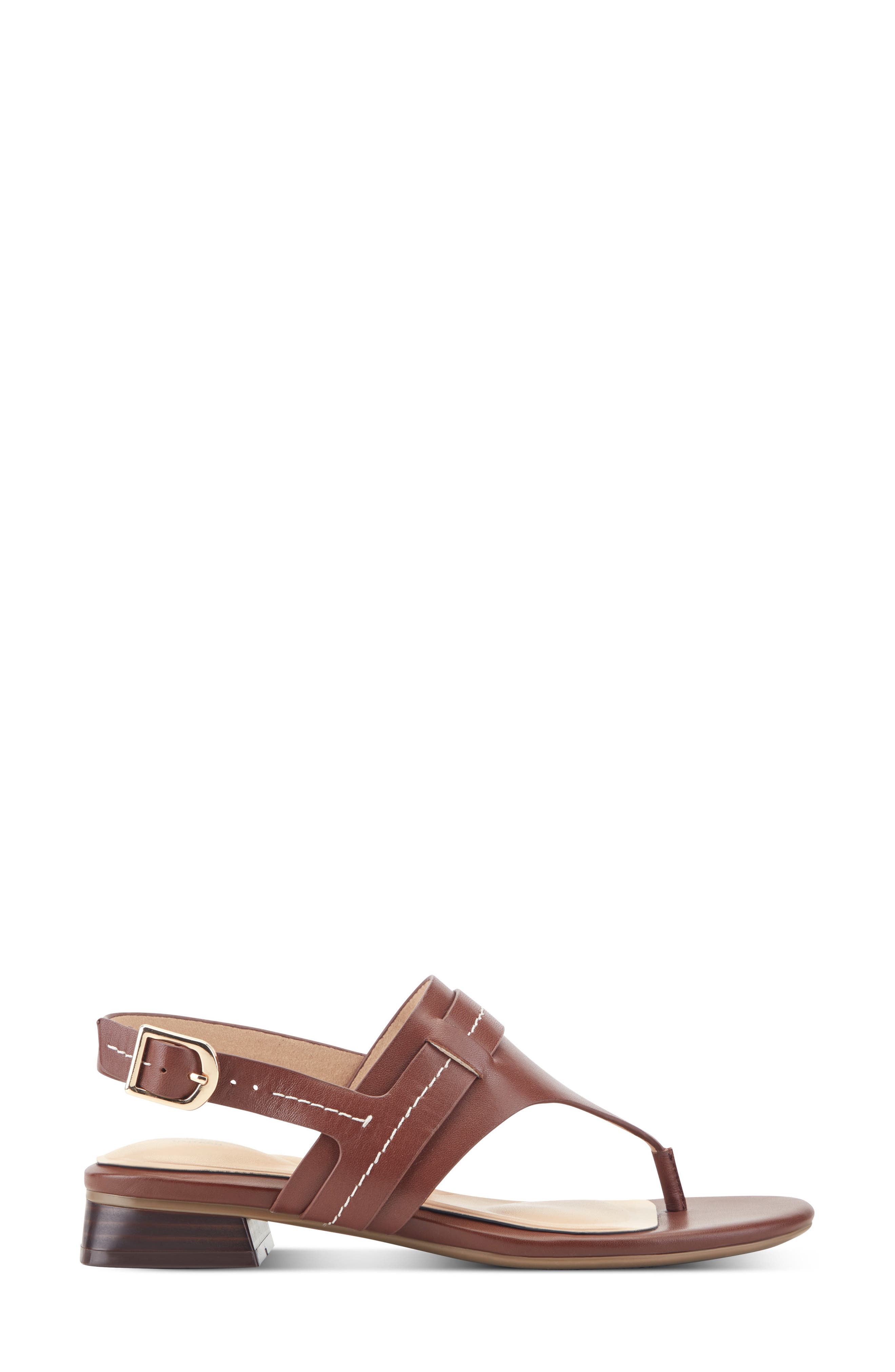 Ofera Slingback Sandal, Alternate, color, MEDIUM BROWN LEATHER