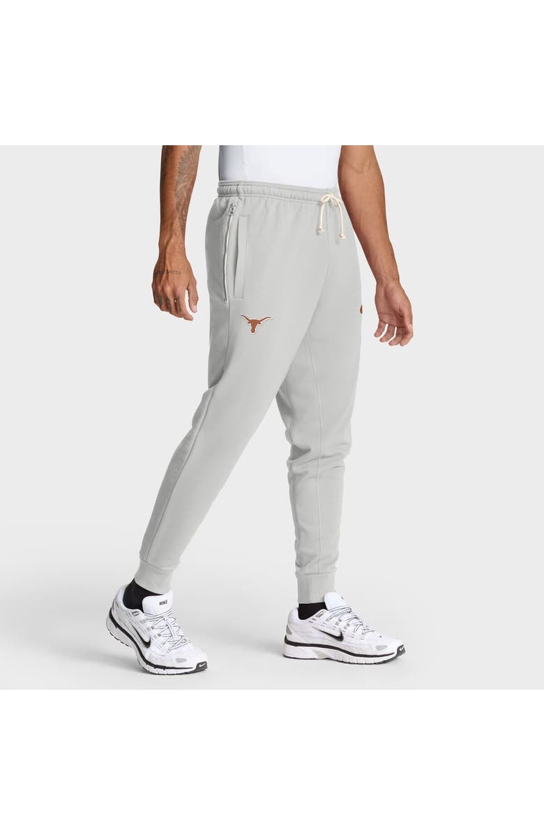 Nike Men's Nike Gray Texas Longhorns 2025 Sideline Standard Issue Dri-FIT Taper Pants, Alternate, color, Gray