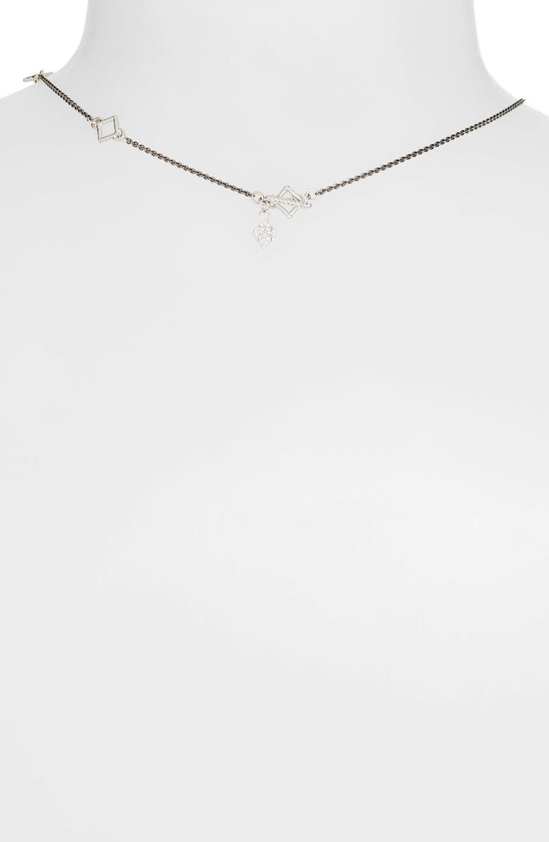 Armenta New World Crivelli Station Chain Necklace, Alternate, color,