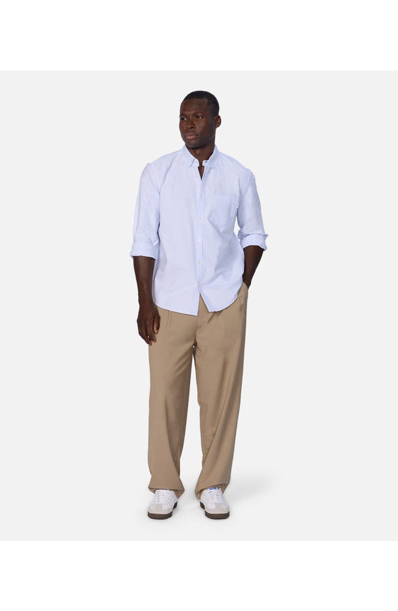 Industrie Australia The Cambridge Long Sleeve Shirt, Alternate, color, White Light Blue