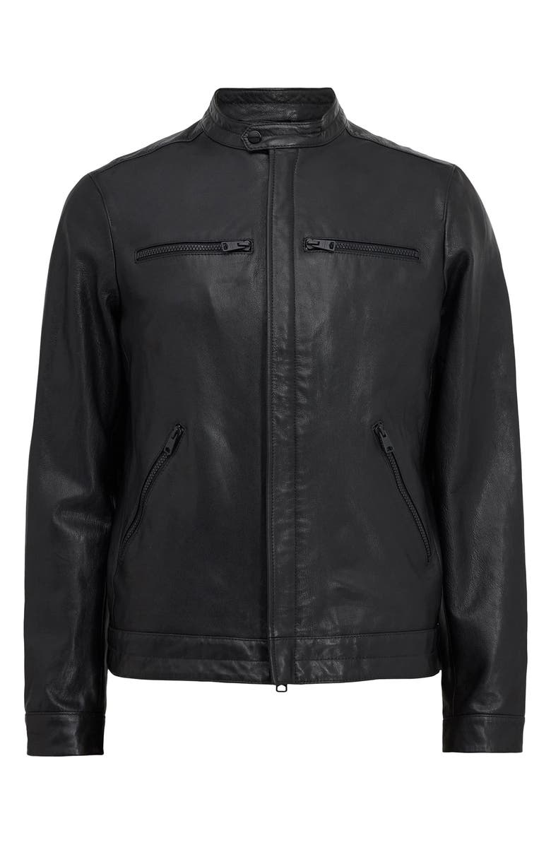 AllSaints Jade Leather Jacket, Alternate, color, 