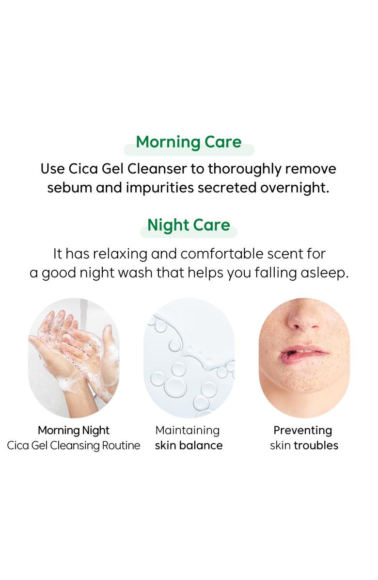 THANK YOU FARMER Phyto Relieful Cica Gel Cleanser, Alternate, color, White