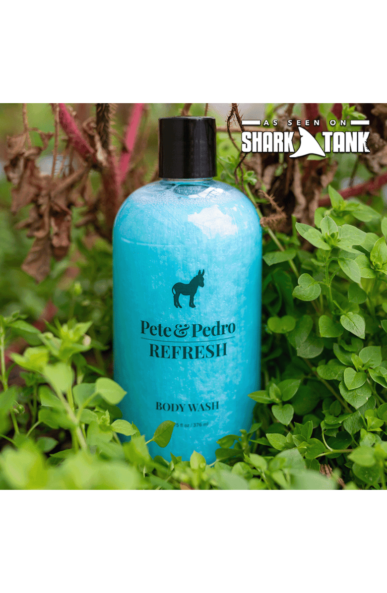 Pete & Pedro REFRESH Energizing Eucalyptus Body Wash, Alternate, color, Aqua