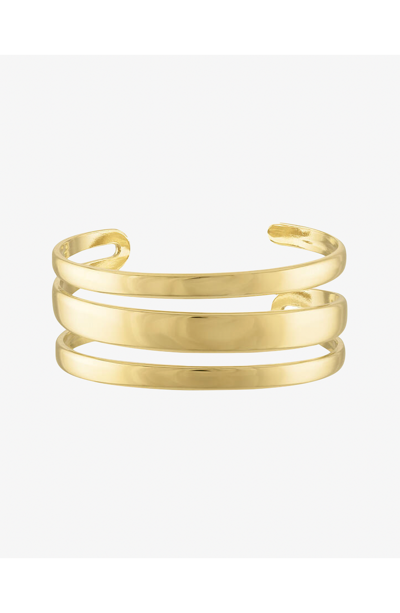 BEN ONI Layered Cuff Bracelet, Main, color, Gold