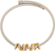 Panacea Two Tone Crystal Cuff