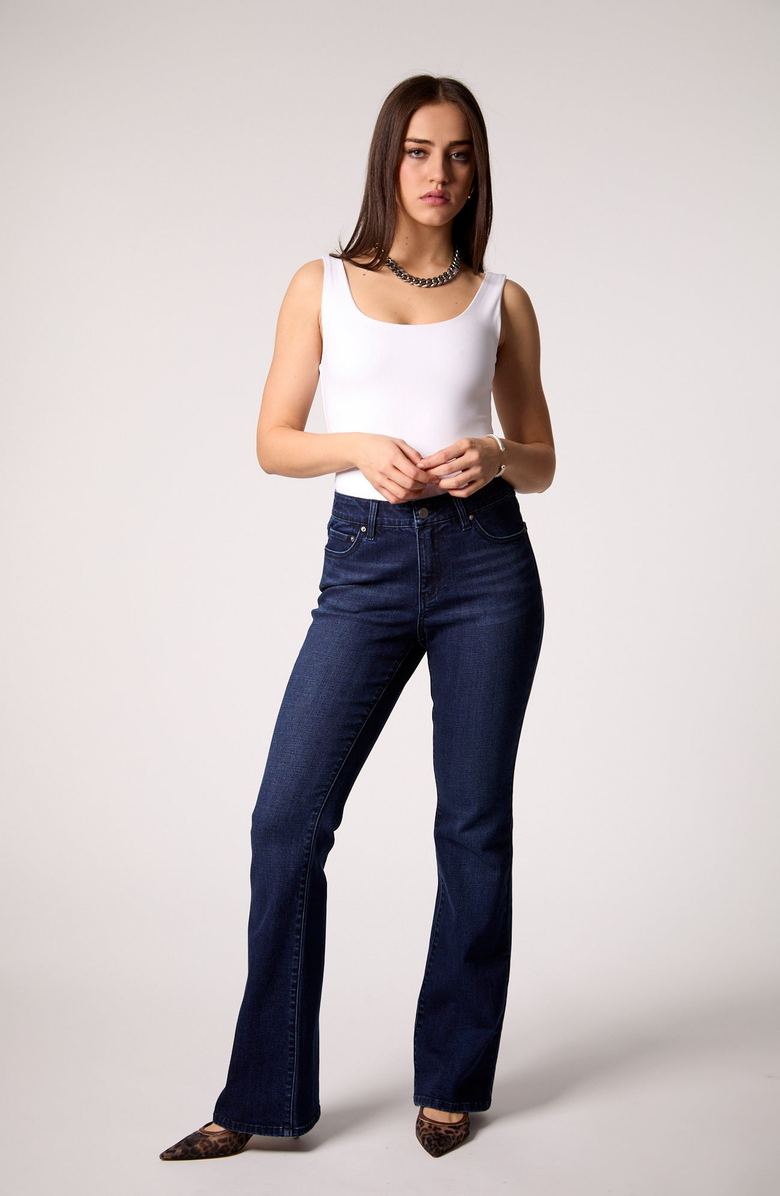 BLUE REVIVAL Maya Mid Rise Bootcut Jeans, Alternate, color, Amsterdam Dark