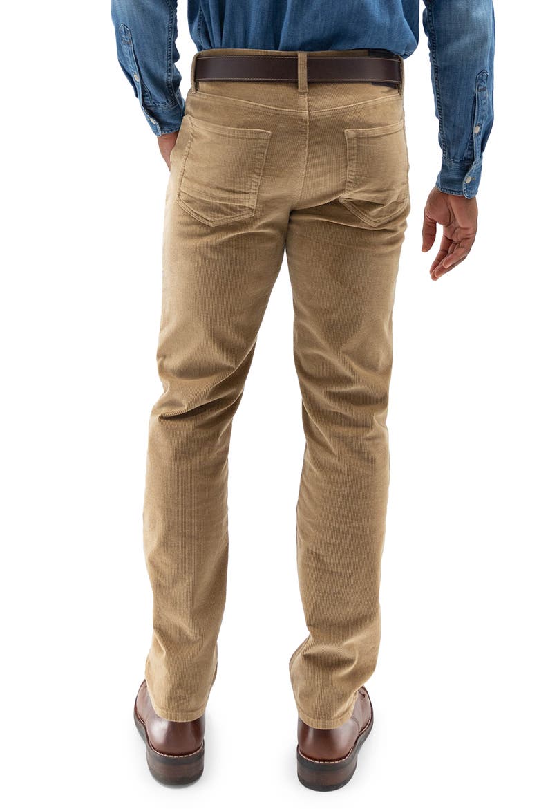 Stretch Corduroy Five Pocket Pants, Alternate, color, KHAKI