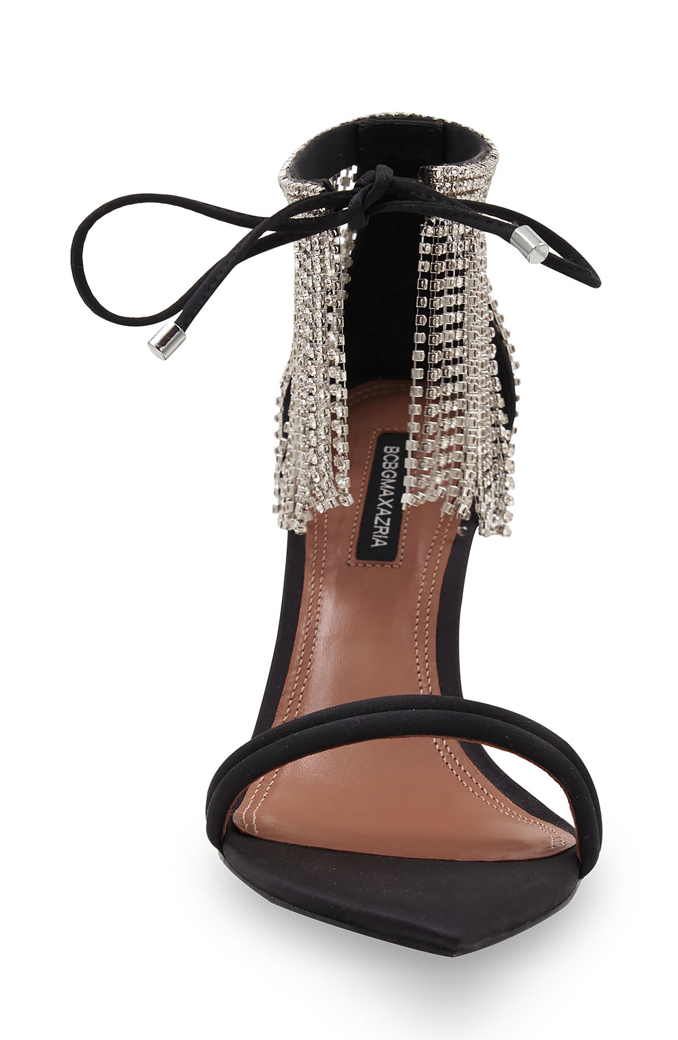 BCBGMAXAZRIA Dawn Fringe Pointed Toe Sandal, Alternate, color, 