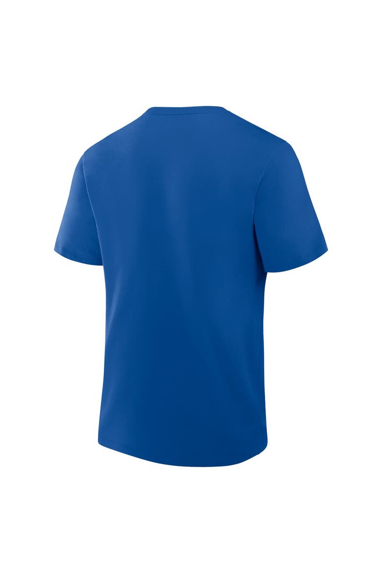 Men's Fanatics Royal Los Angeles Rams Old Fashion Rushing Legacy Cotton T-Shirt, Alternate, color, Royal