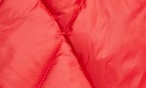 Rails Summit Diamond Quilted Puffer Coat In Scarlet