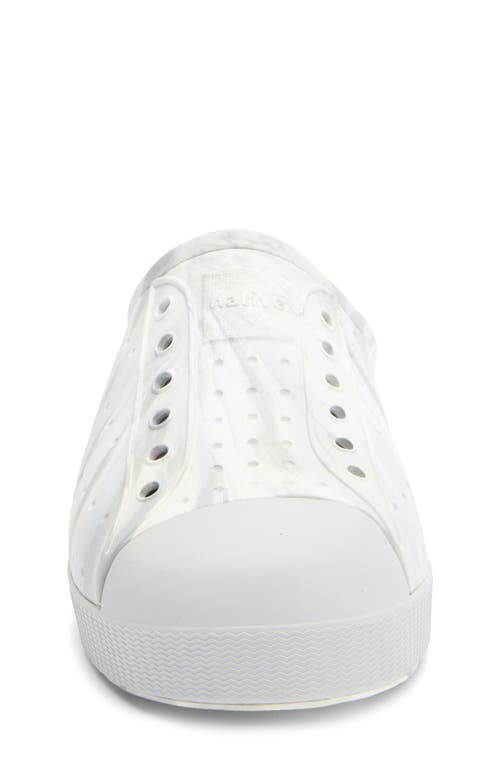 Native Shoes Kids' Jefferson Slip-on Clog In White