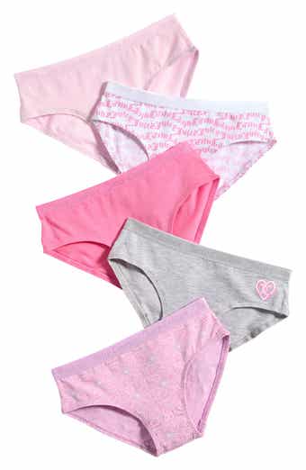 Kids' 5-Pack Assorted Stretch Bikini Briefs