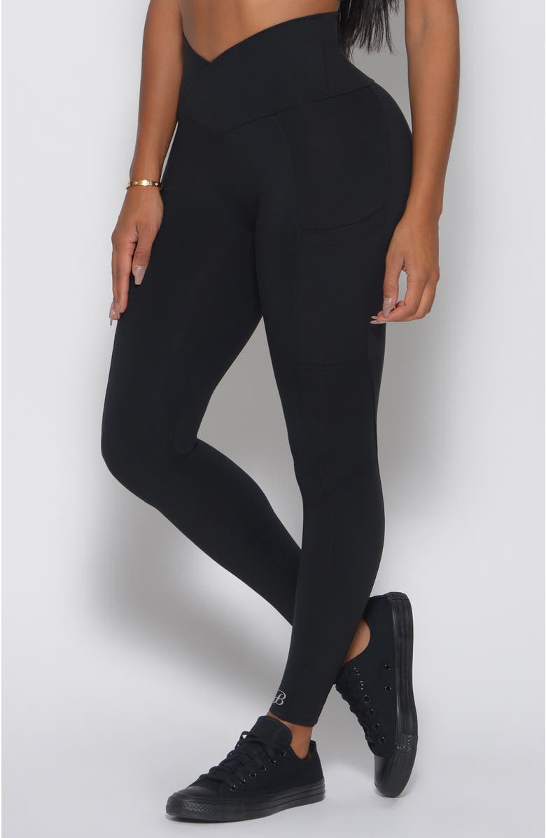 Bombshell Sportswear Contour Leggings, Alternate, color, Black