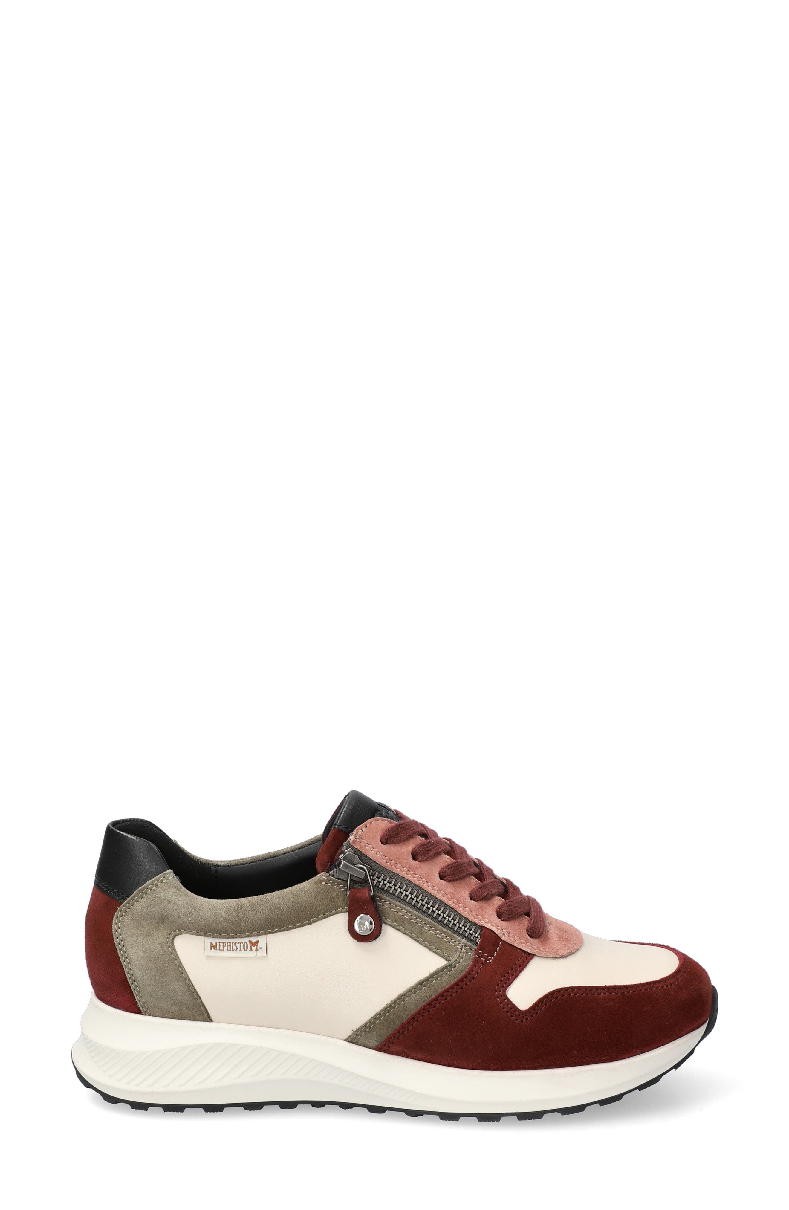 Mephisto Kim Sneaker, Alternate, color, Cordovan
