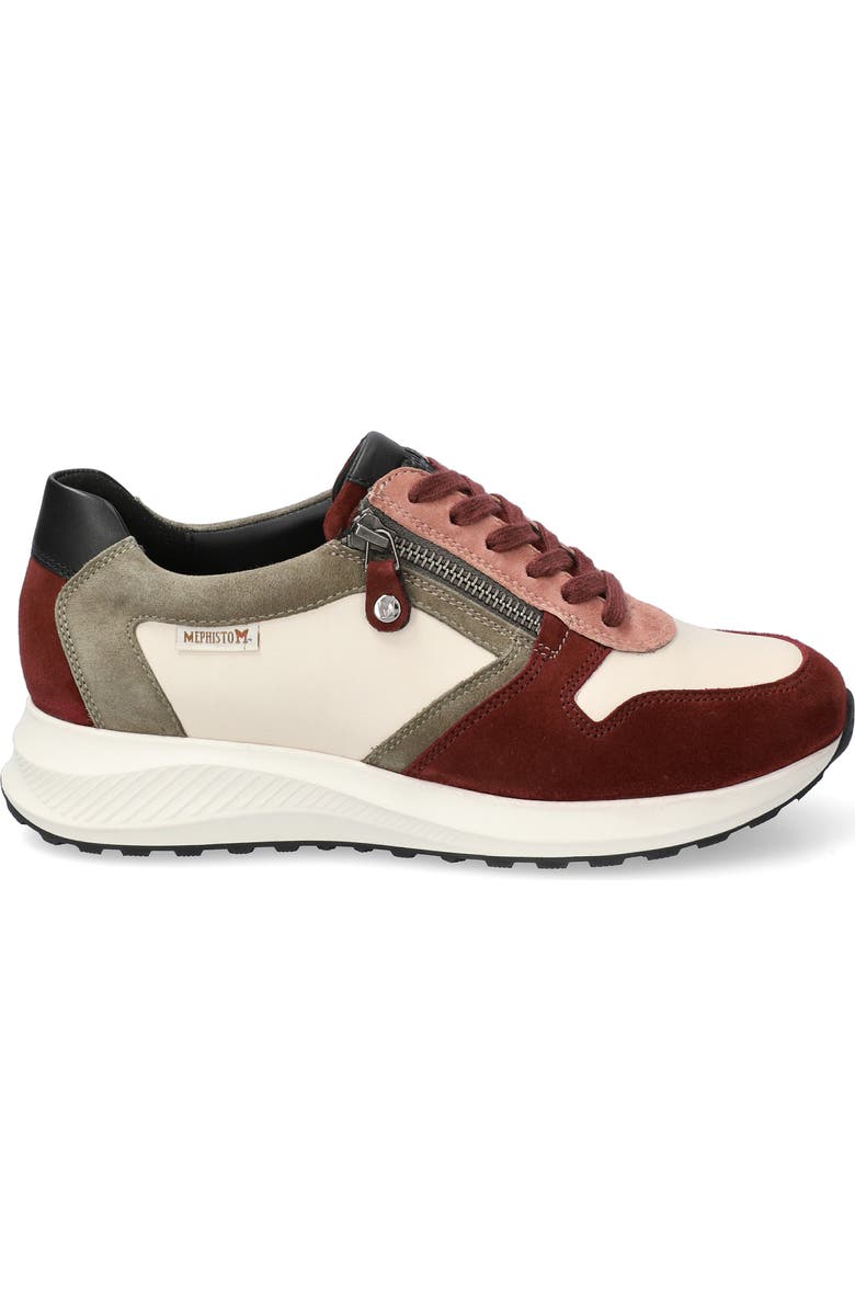 Mephisto Kim Sneaker, Alternate, color, Cordovan