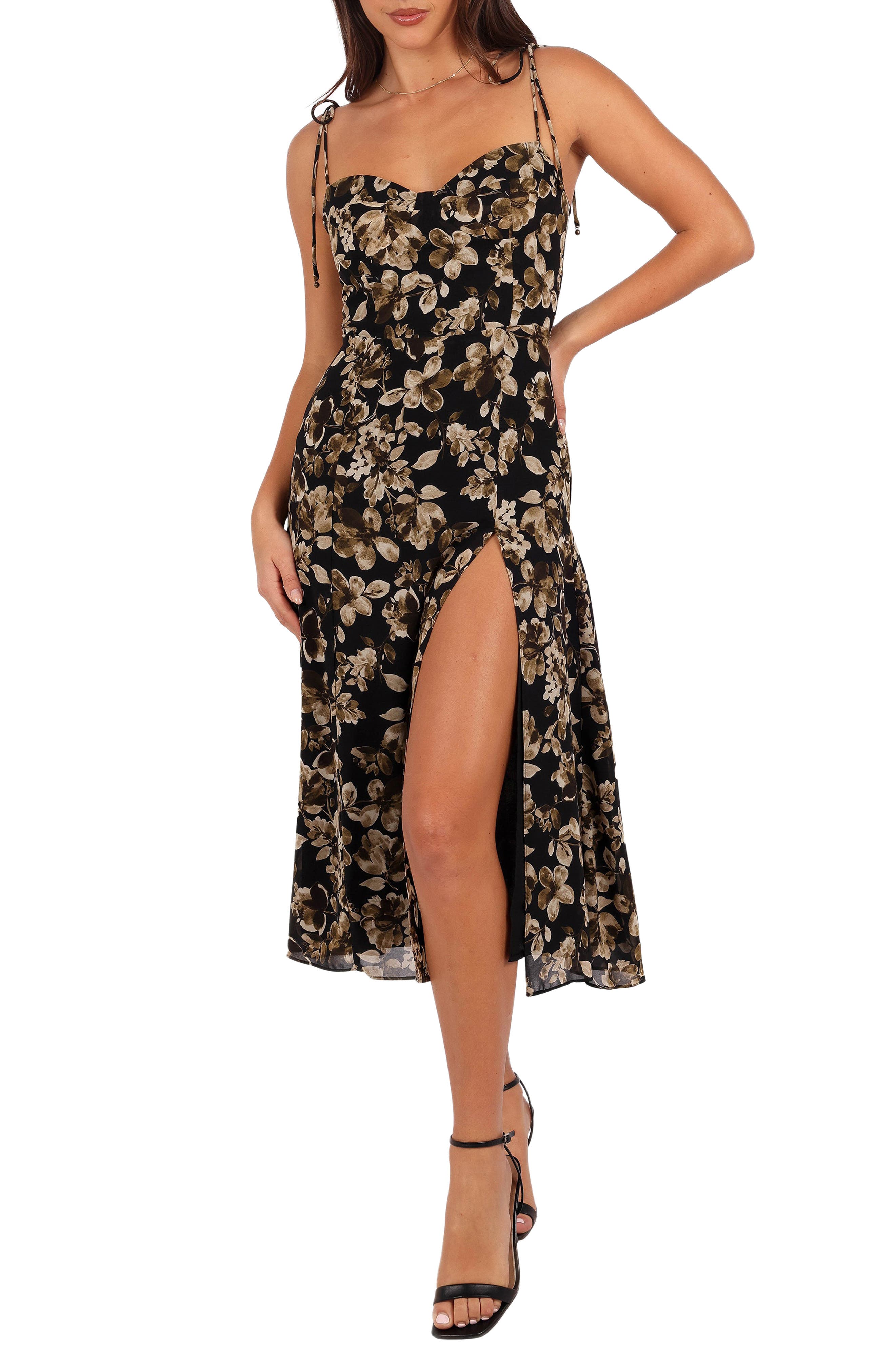 selected BLACK FLORAL