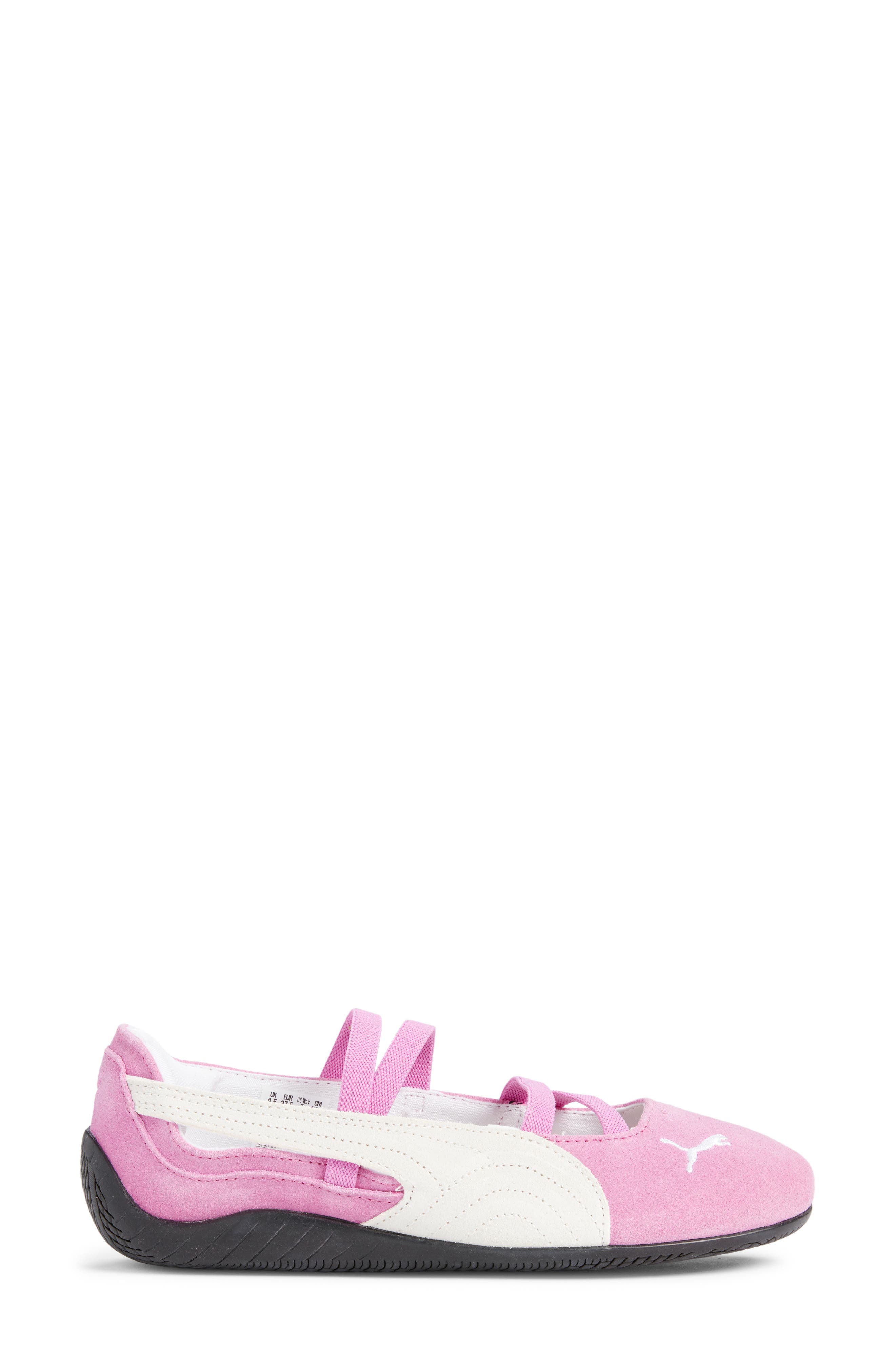 PUMA Speedcat Ballet Suede Sneaker, Alternate, color, Mauve Pop/ Puma Black
