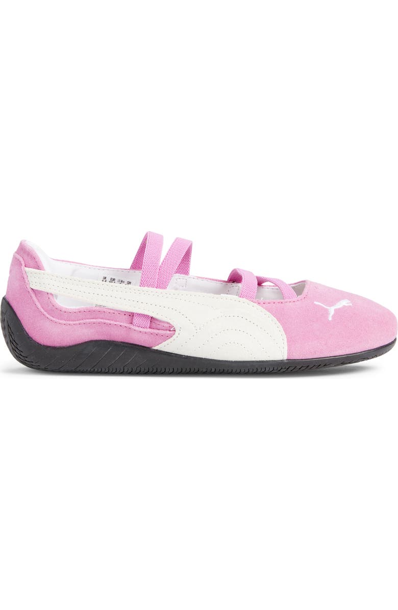 PUMA Speedcat Ballet Suede Sneaker, Alternate, color, Mauve Pop/ Puma Black