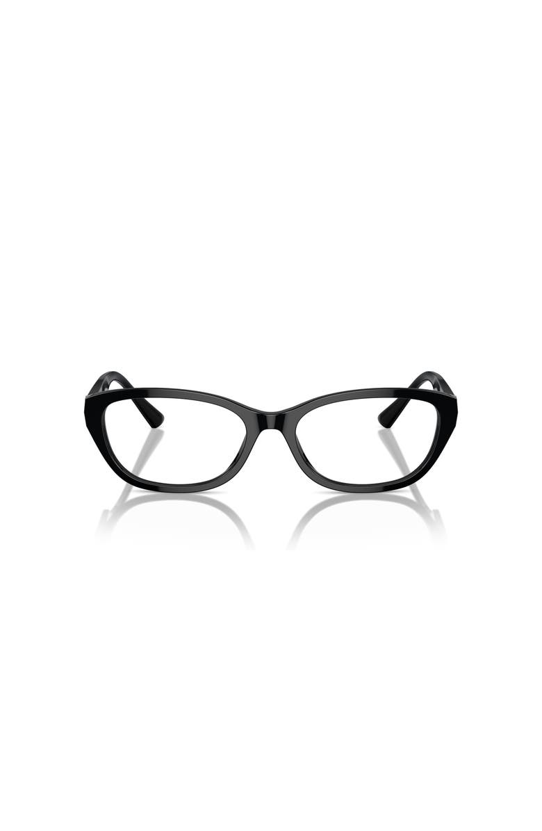 Jimmy Choo 53mm Oval optical glasses, Alternate, color, Black