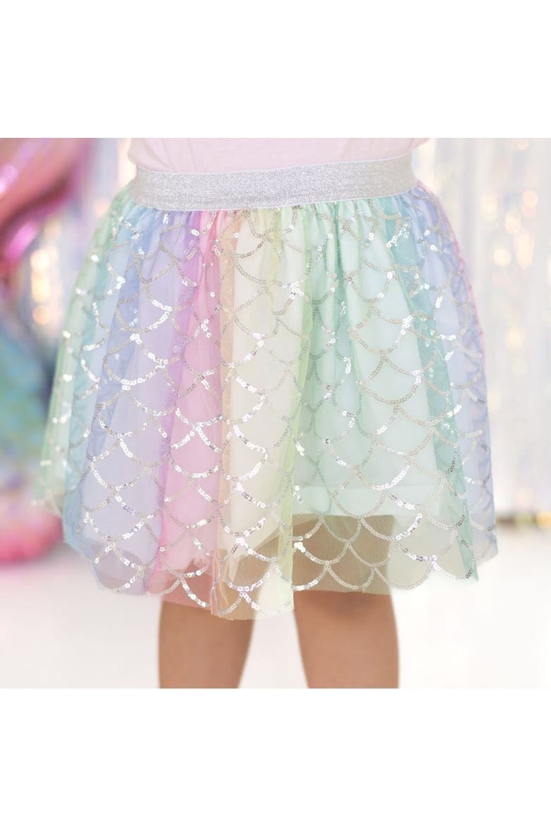 Rainbow Mermaid  Tutu, Alternate, color, Multicolor