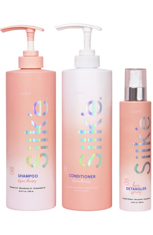 SLEEKE HAIR Blissful Hair Care Kit in Light Peach/coral  product