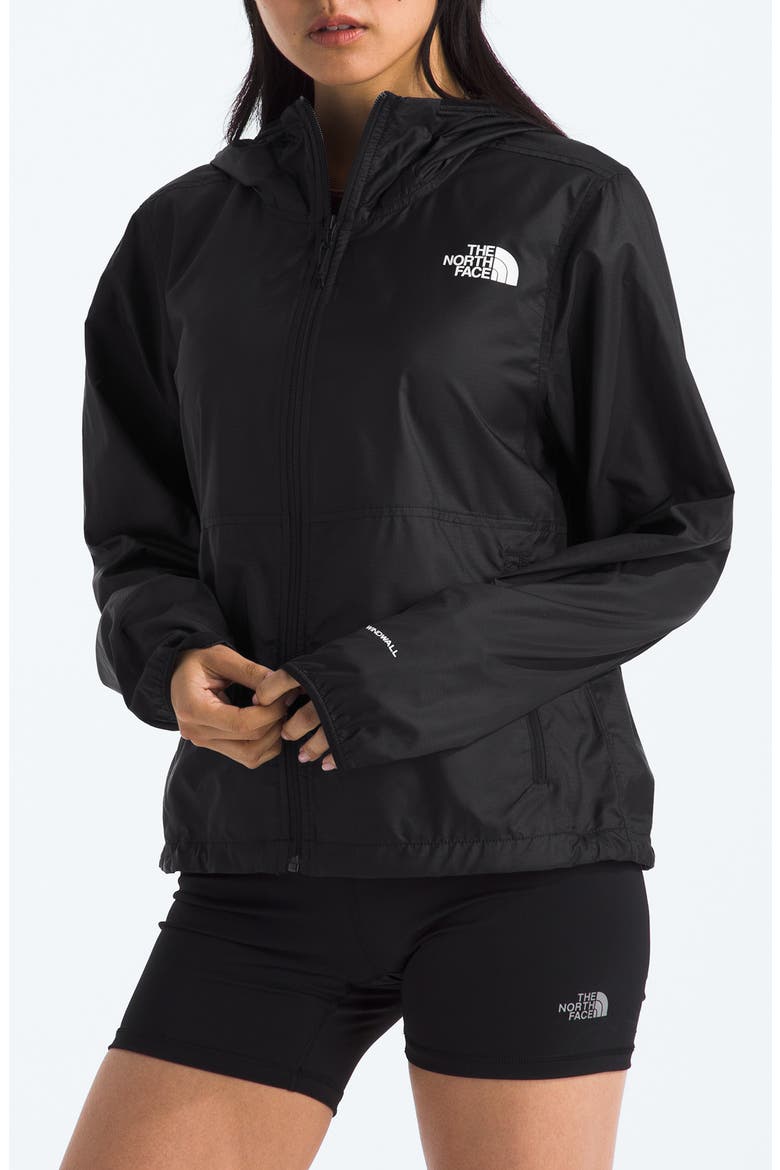 Cyclone WindWall Water Repellent Jacket, Main, color, TNF BLACK