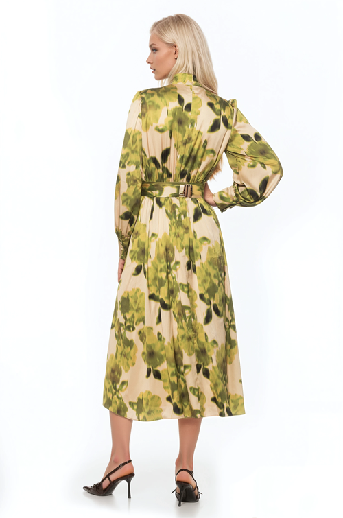 Alexia Admor Safiya Dress In Green