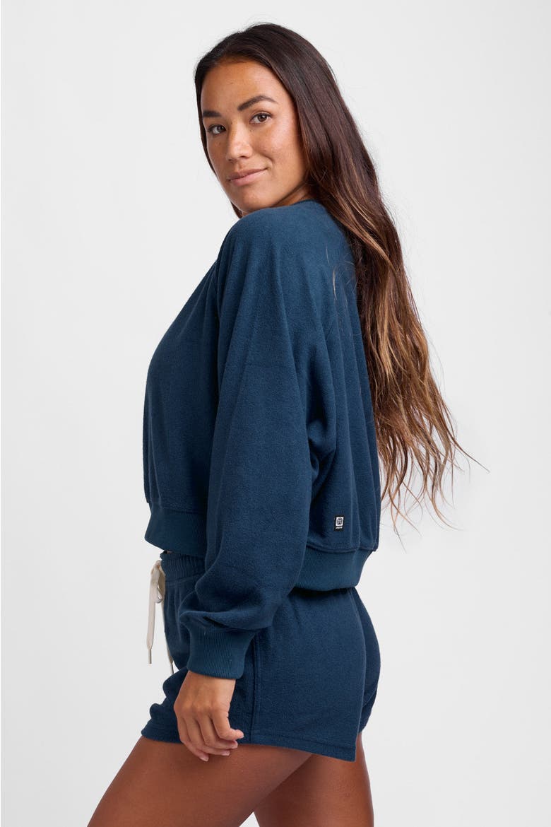 Maurie Crewneck, Alternate, color, Trade Winds