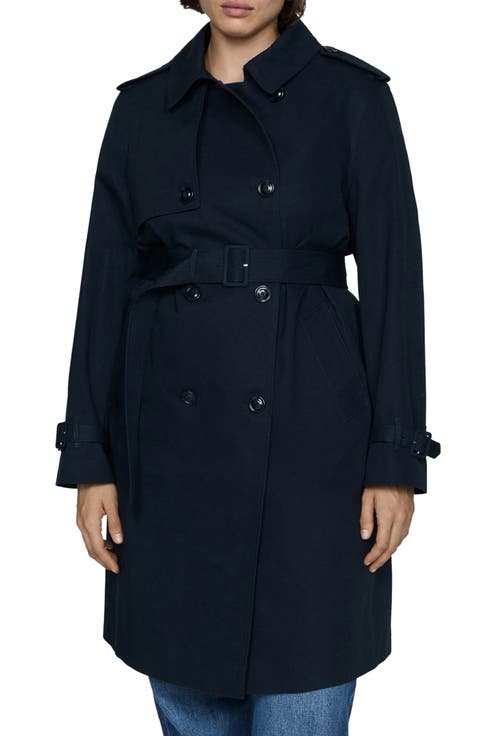 アウターその他 PEUTEREY Woman Trench coat Blue PED529901181975 215 Peuterey Trench coat - Blue - Women | PED529901181975215