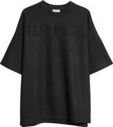 Fear of God Logo Patch Short Sleeve Merino Wool T-Shirt