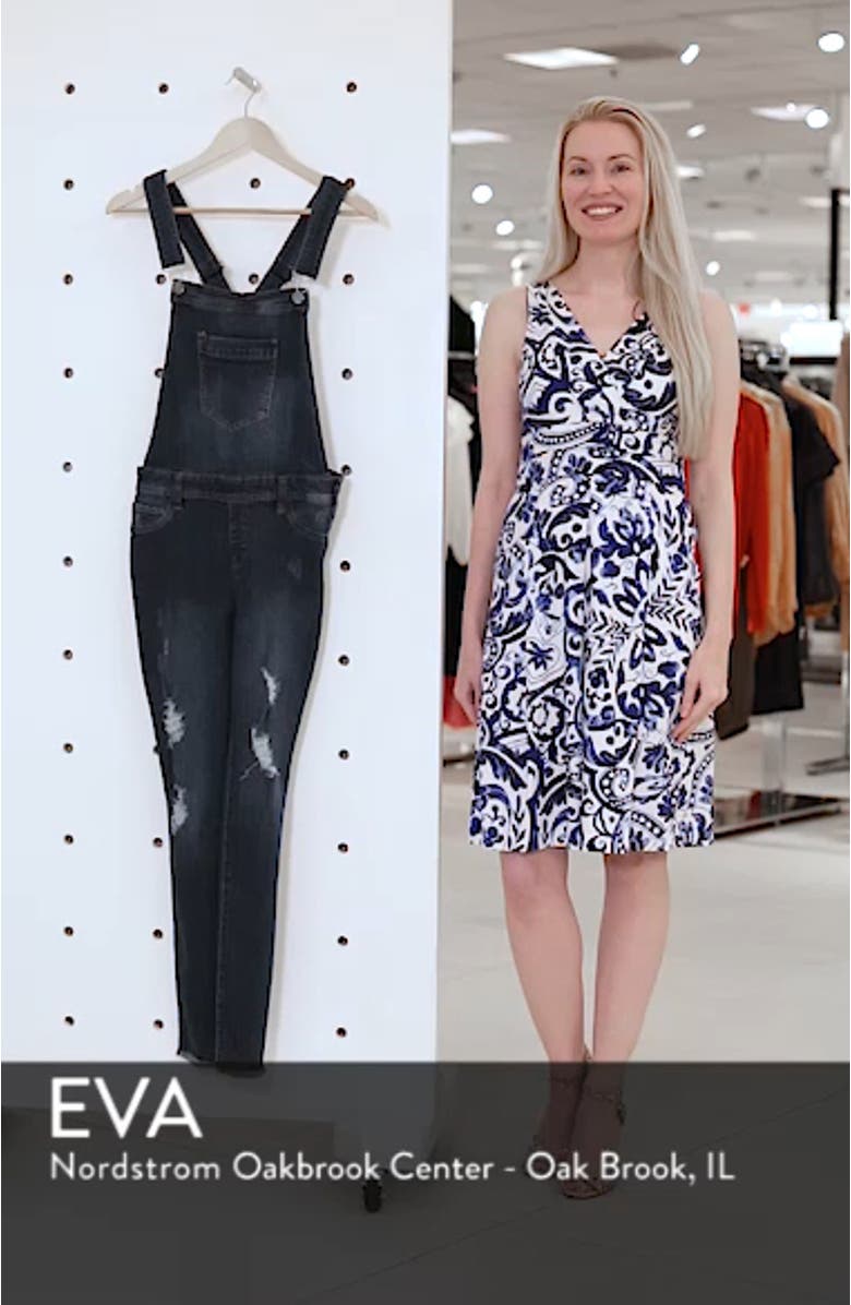 Ripped Skinny Overalls, sales video thumbnail