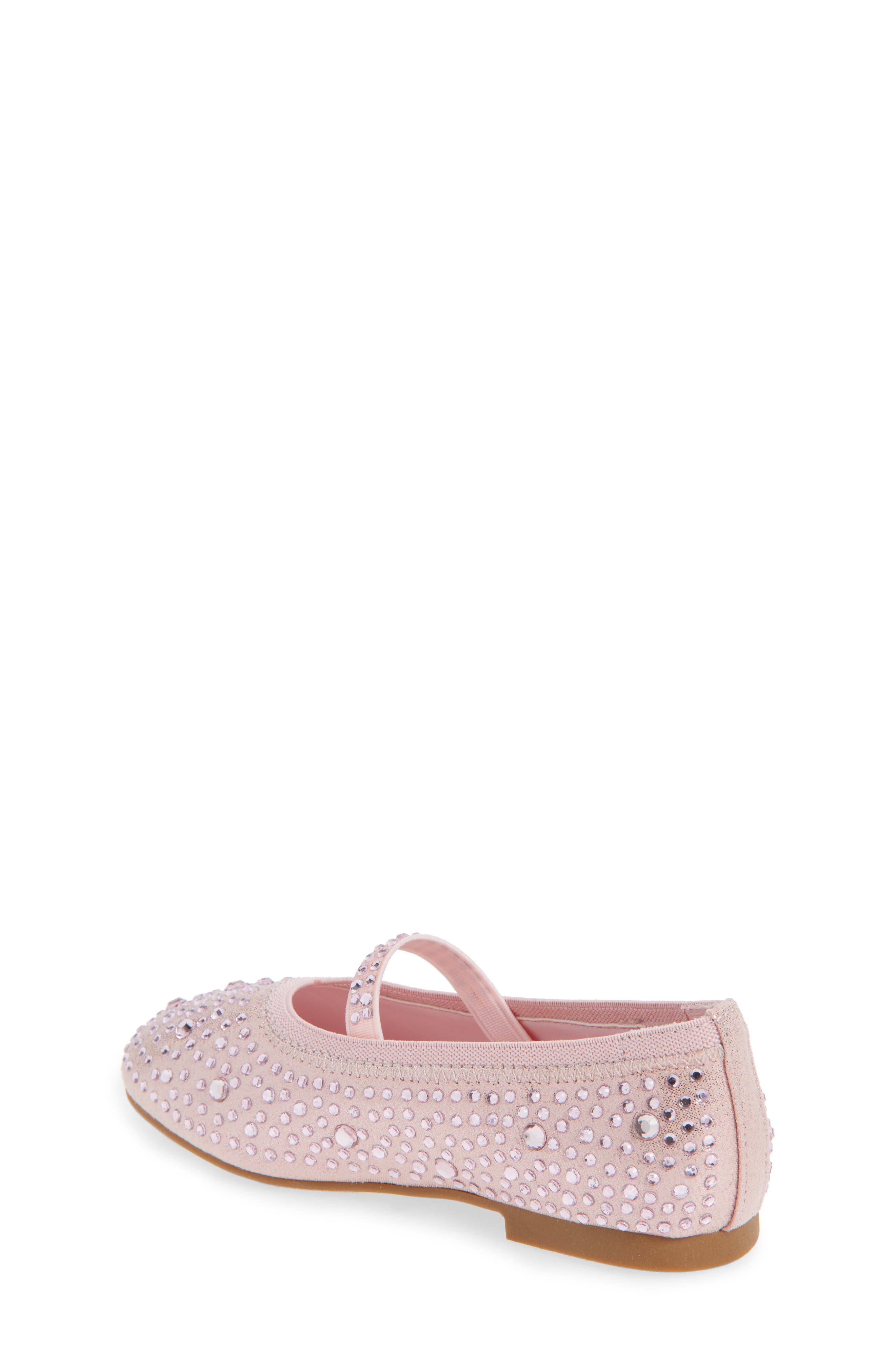 Kids' Kyleigh Sparkle Mary Jane Flat, Alternate, color, PINK METALLIC