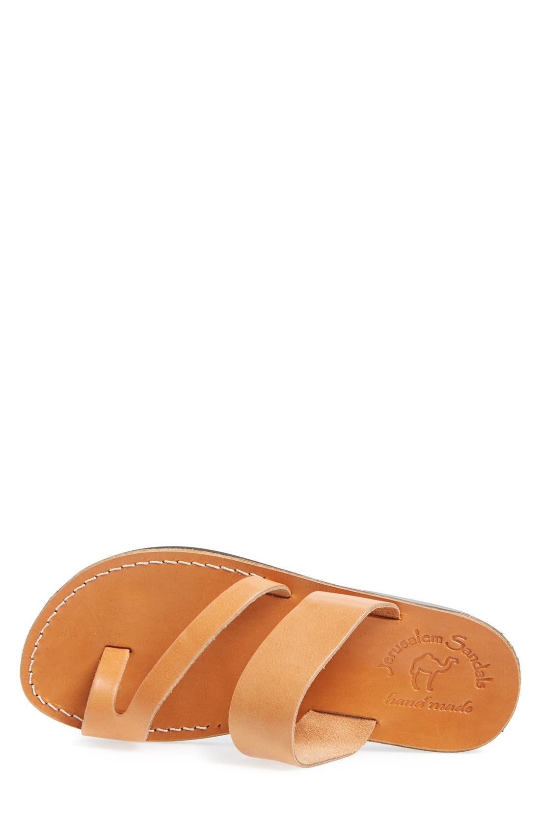Jerusalem Sandals 'Zohar' Leather Sandal, Alternate, color, 