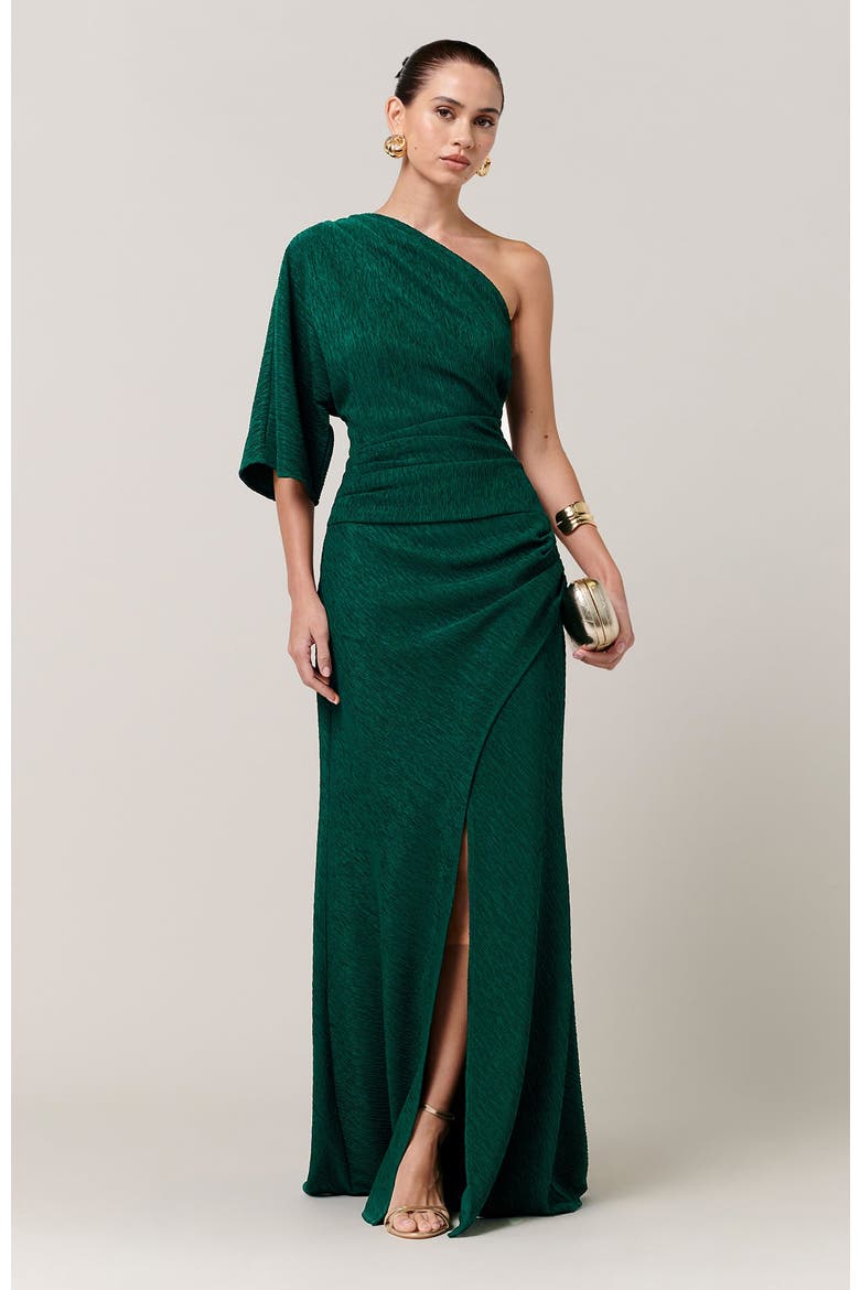 Monza Maxi Dress, Alternate, color, Emerald