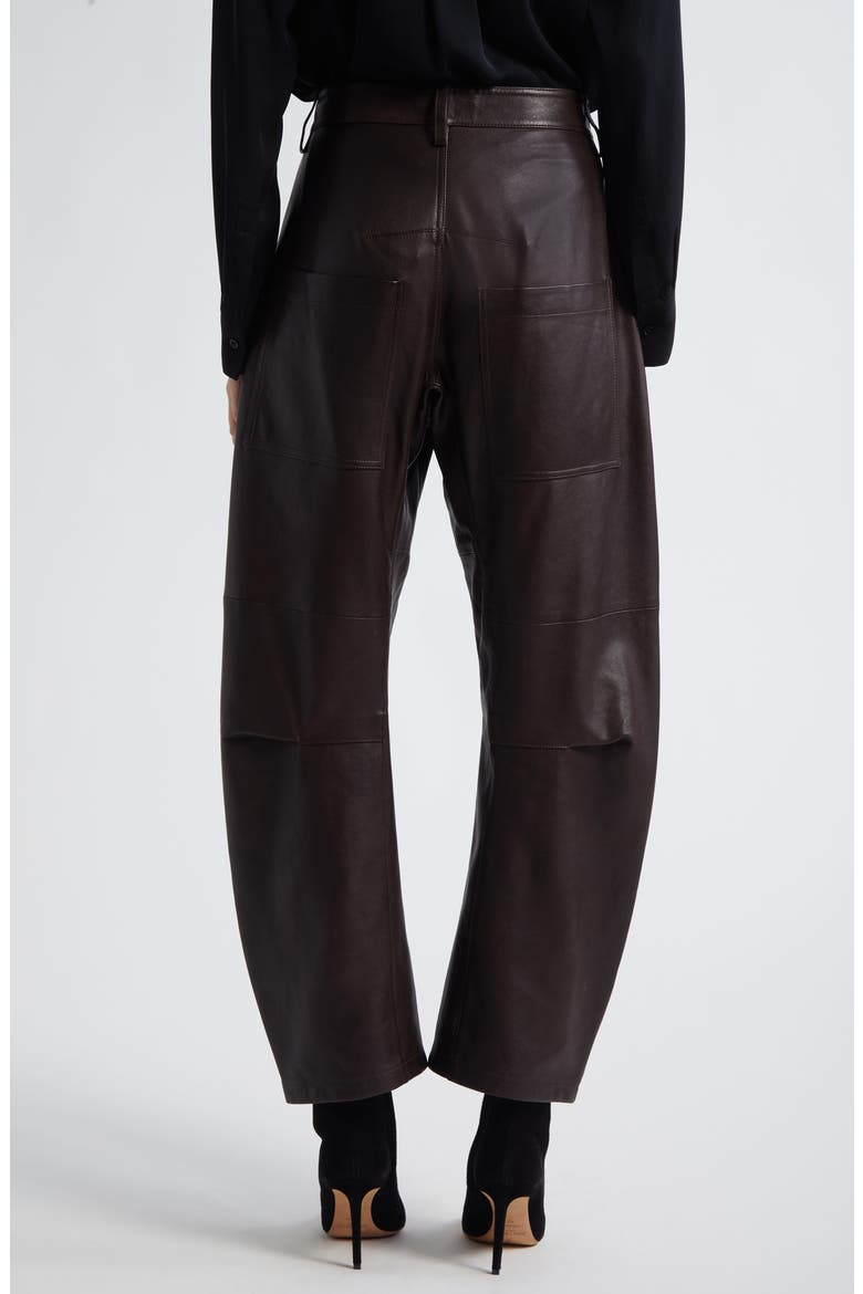 Shon Barrel Leg Leather Pants (Women) | Nordstrom