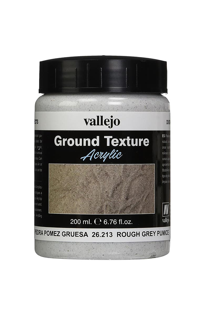 Vallejo Paints Grey Pumice Texture Acrylic, 6.79oz, Main, color, Multicolored