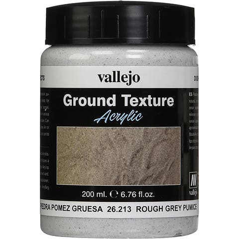 Grey Pumice Texture Acrylic, 6.79oz (200ml)