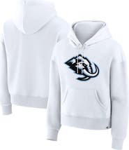 FANATICS Women's Fanatics White Utah Mammoth Primary Logo Legacy Fleece Pullover Hoodie