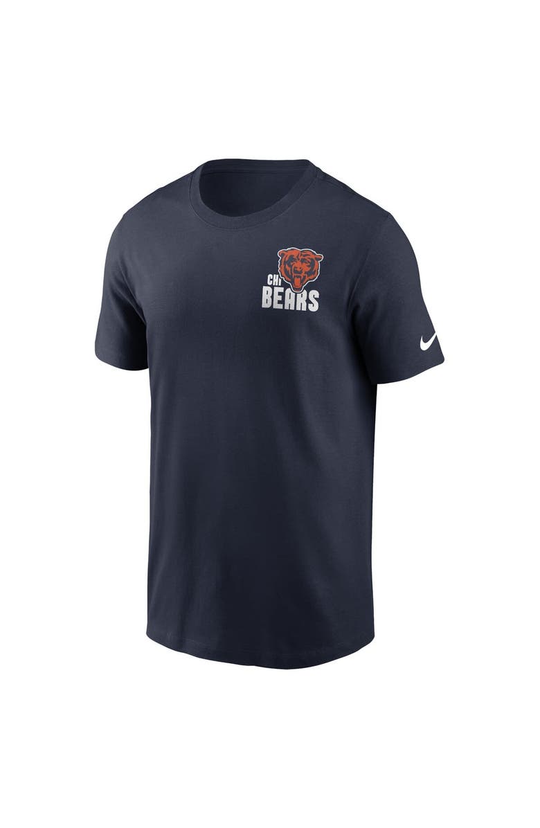 Nike Men's Nike Navy Chicago Bears Blitz Essential T-Shirt, Alternate, color, Navy