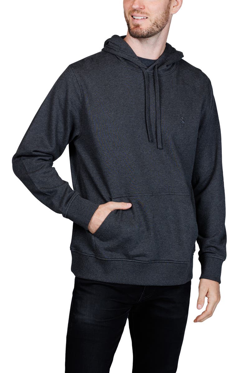TailorByrd Cotton French Terry Hoodie, Alternate, color, Graphite