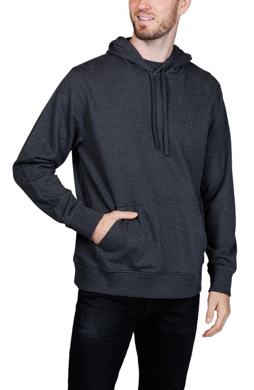 Tailorbyrd Cotton French Terry Hoodie In Gray