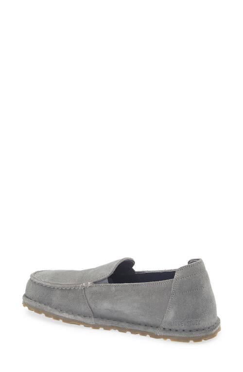 Birkenstock Utti Moc Toe Loafer In Gray