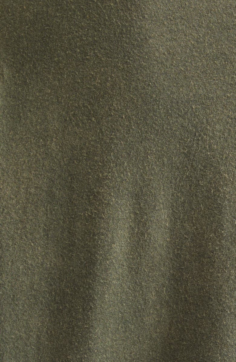 R13 Ugh Paint Splattered Cotton & Cashmere Graphic T-Shirt, Alternate, color, Black