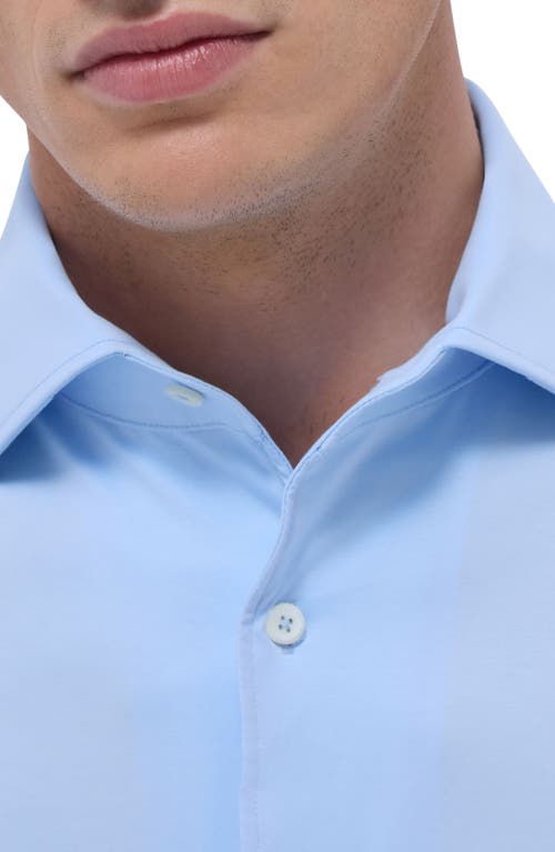 Bugatchi Devon Ooohcotton® Button-up Shirt In Blue