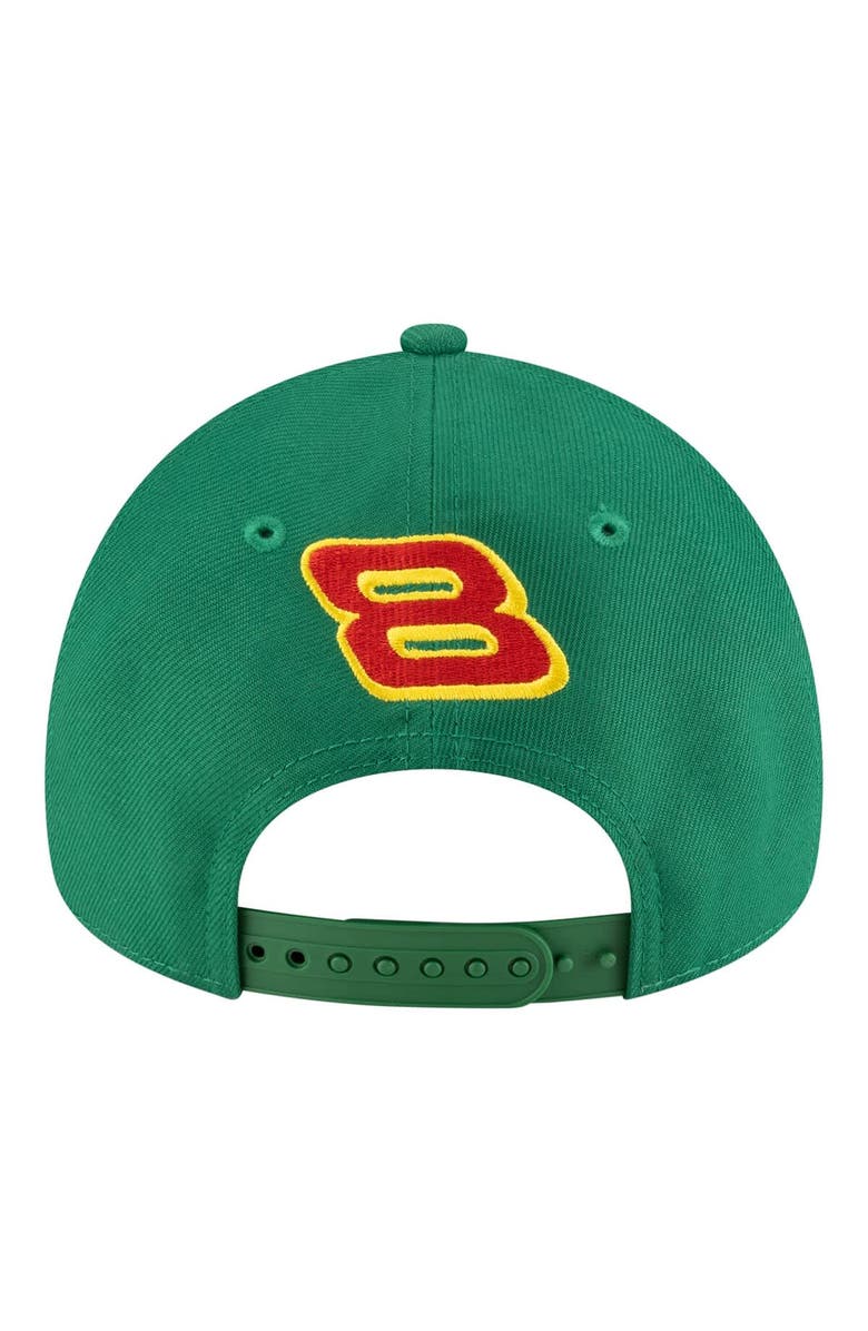 New Era Men's New Era Green NASCAR Dale Earnhardt Jr. Sun Drop 9FORTY A-Frame Adjustable Hat, Alternate, color, Green