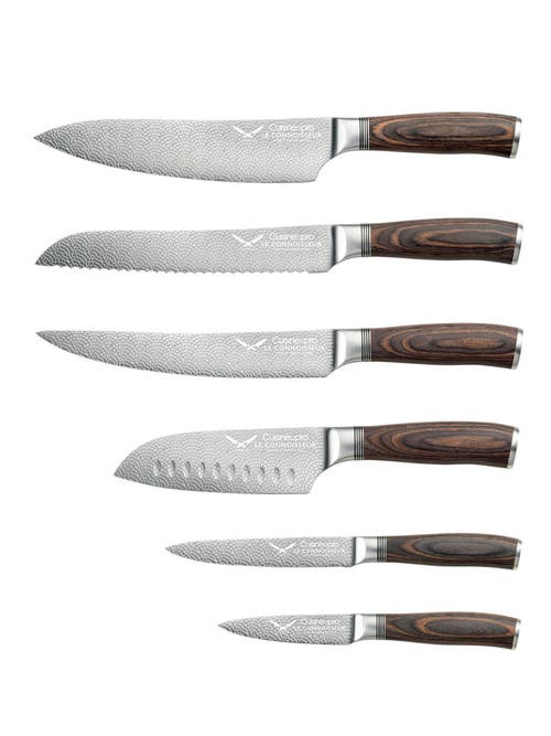 Cuisine::pro ® Le Connoisseur Epicure 7-piece Knife Block In Brown