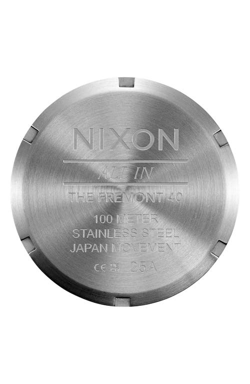 Nixon Fremont Bracelet Watch, 40mm In Metallic