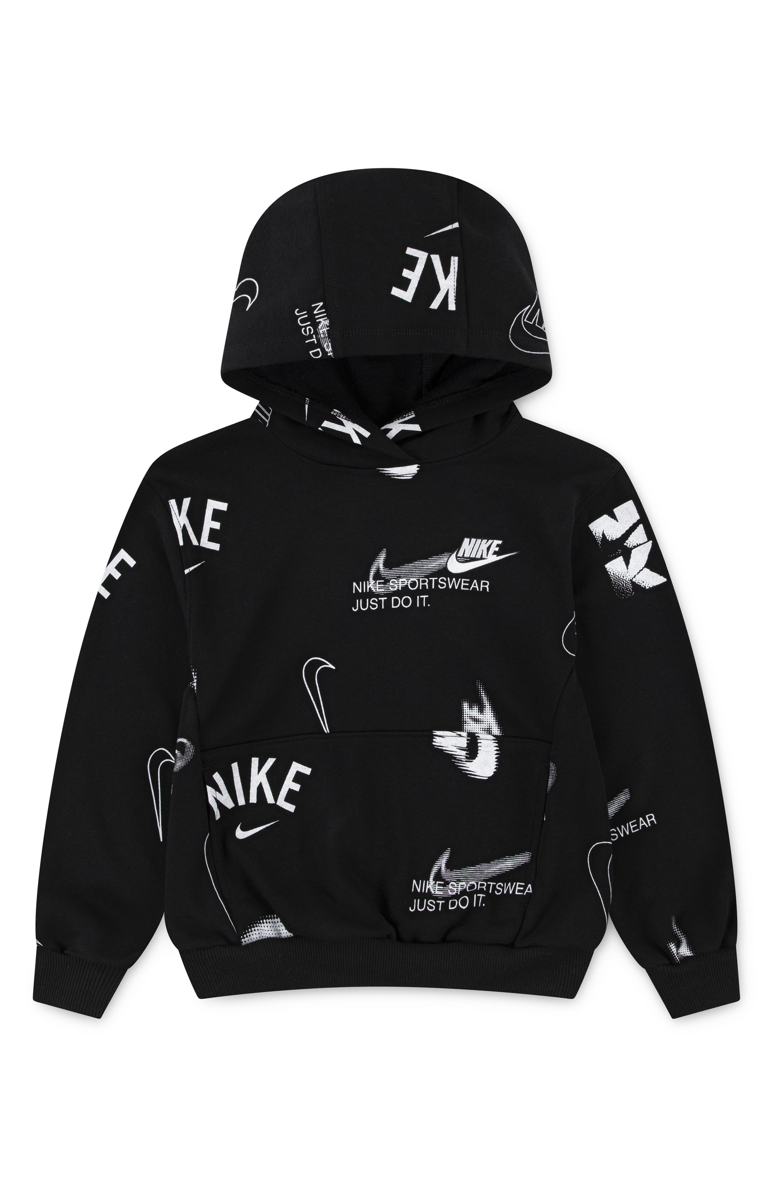 Nike Kids' Logo Print Hoodie