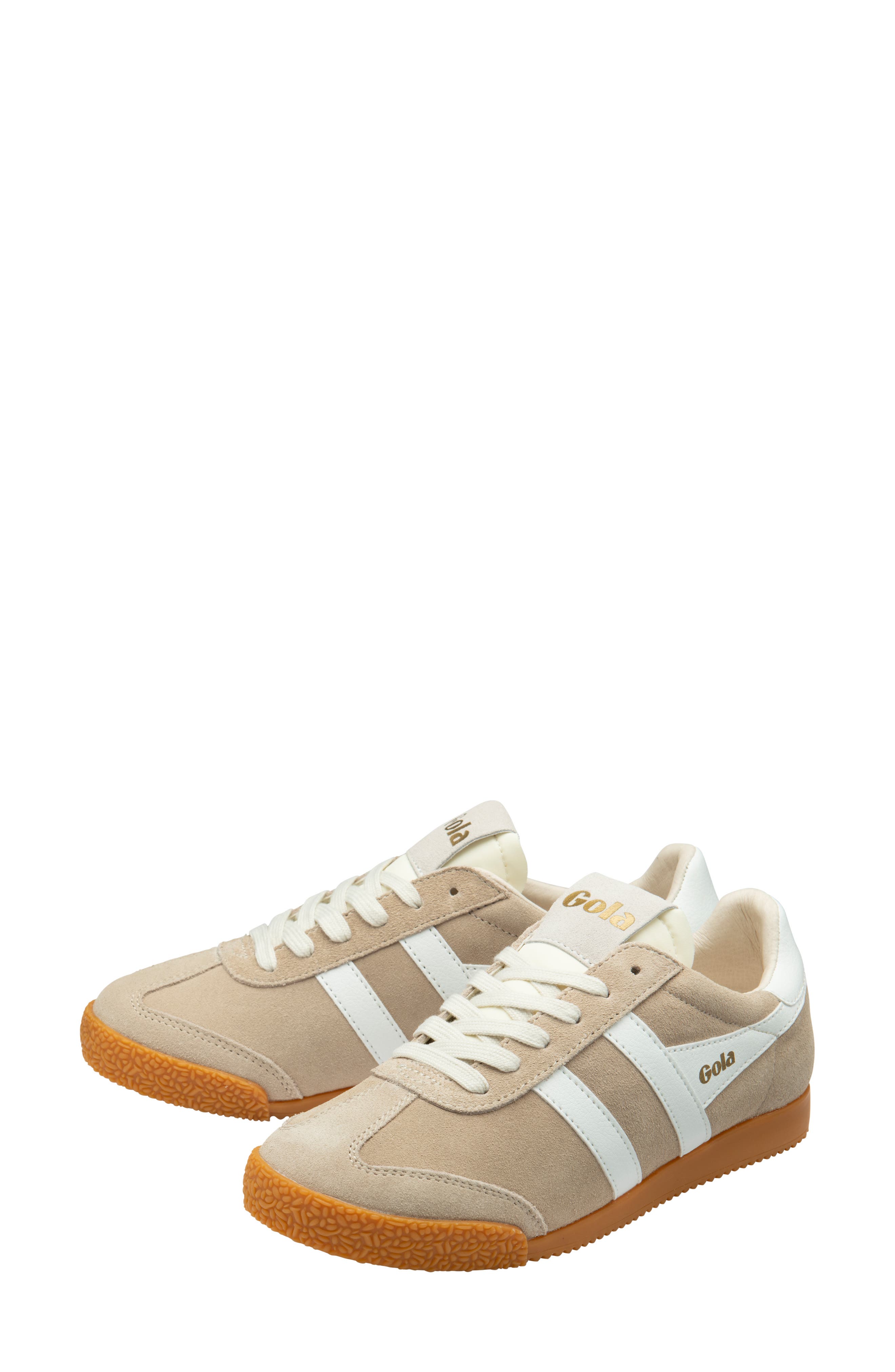 Gola Elan Sneaker, Alternate, color, Bone/ White