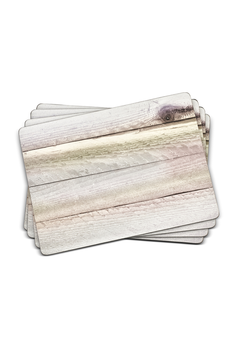 Driftwood Set of 4 Cork Back Placemats, Main, color, Driftwood